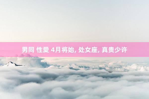 男同 性愛 4月将始， 处女座， 真贵少许